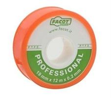 Teflon Professionale h.19mm*12mt*0.2mm